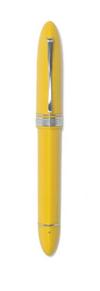 OMAS oversize 360 Yellow fountain pen and ballpoint set.